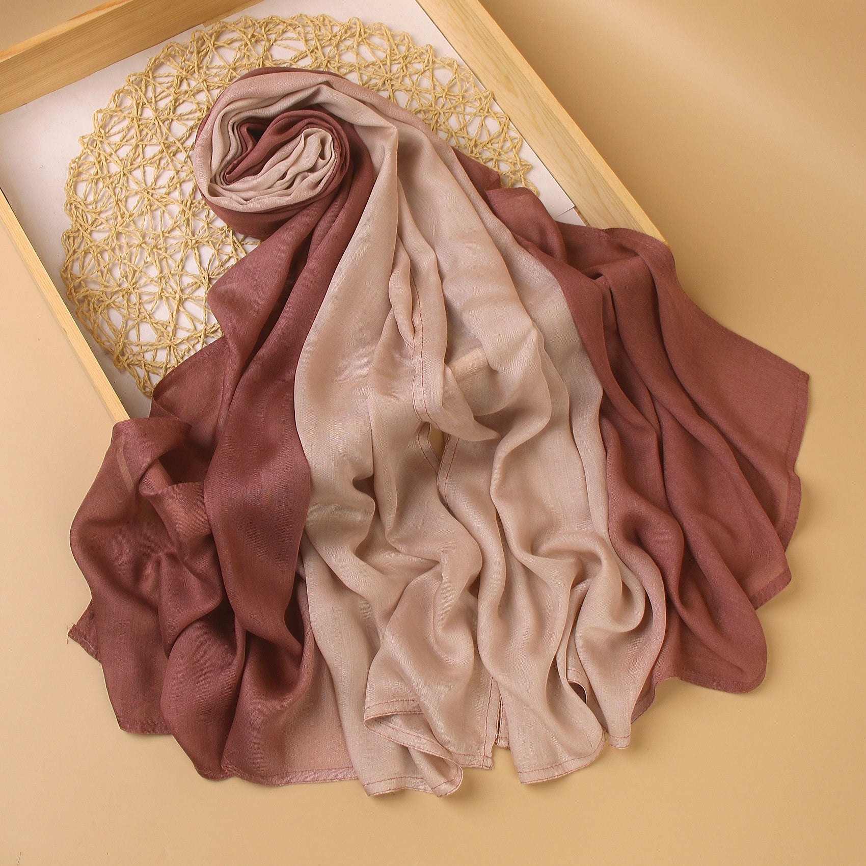 modal viscose scarf