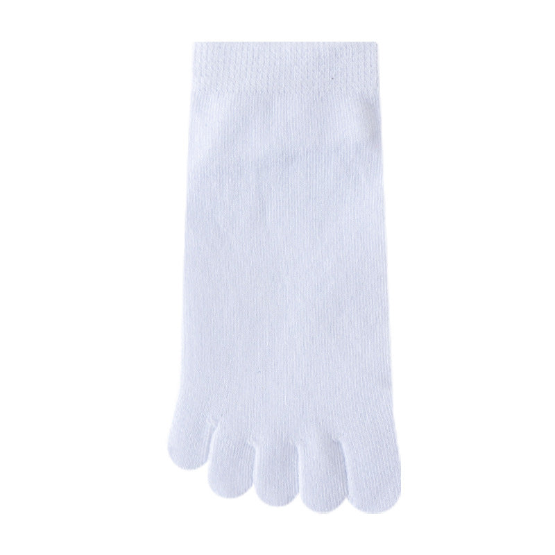 Women's Breathable Cotton Five-Toe Socks