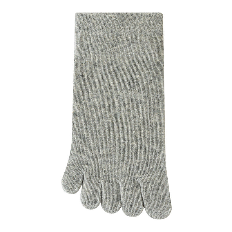 Women's Breathable Cotton Five-Toe Socks