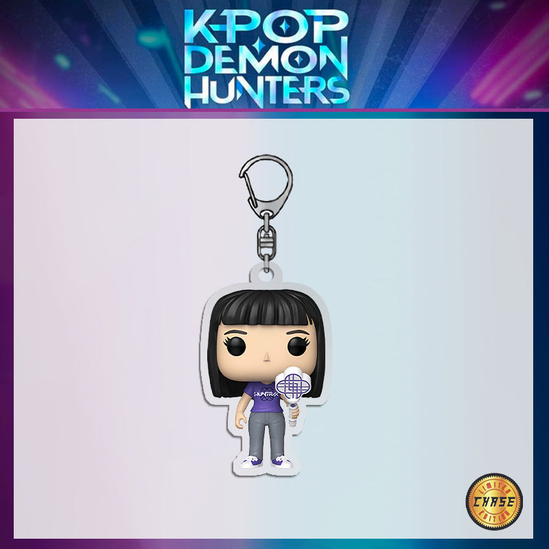 Demon Hunters Acrylic Keychain Pendant