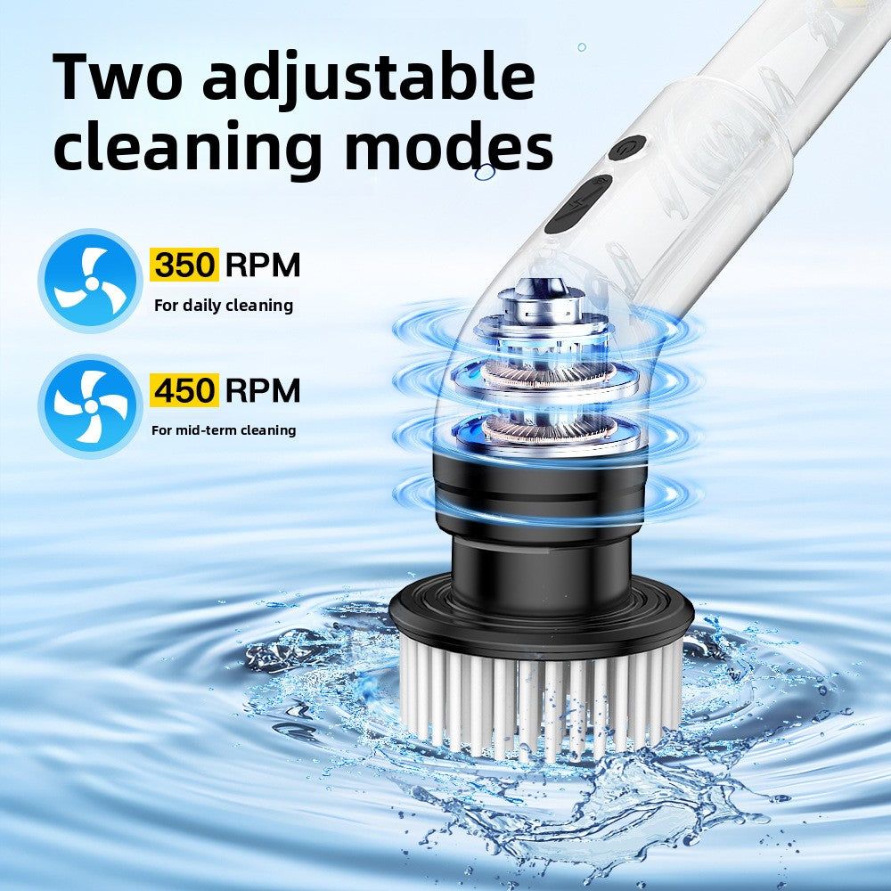 Multifunctional Telescopic Electric Cleaning Brush for household purpose