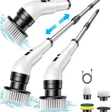 Multifunctional Telescopic Electric Cleaning Brush for household purpose