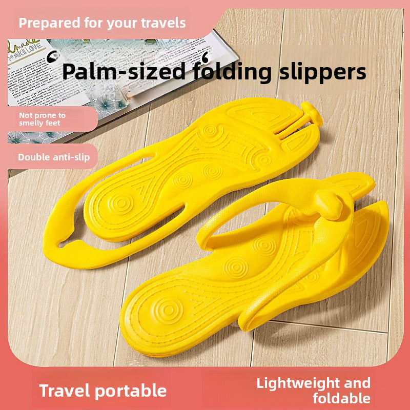 Portable Foldable Non-Slip Beach Slippers