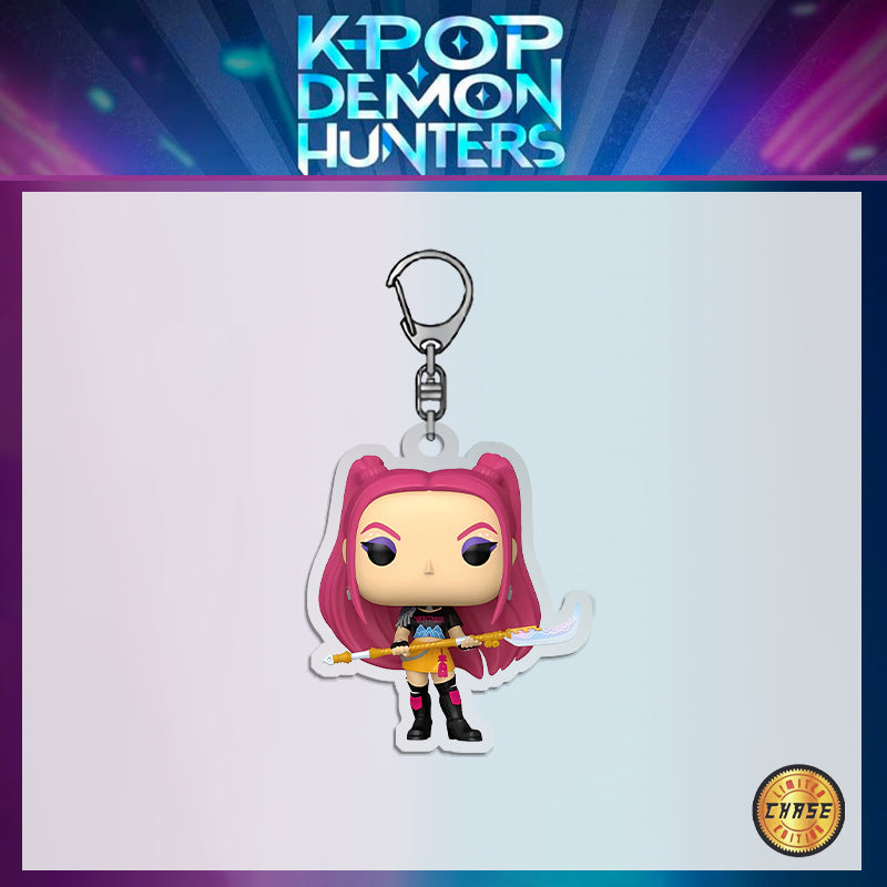 Demon Hunters Acrylic Keychain Pendant