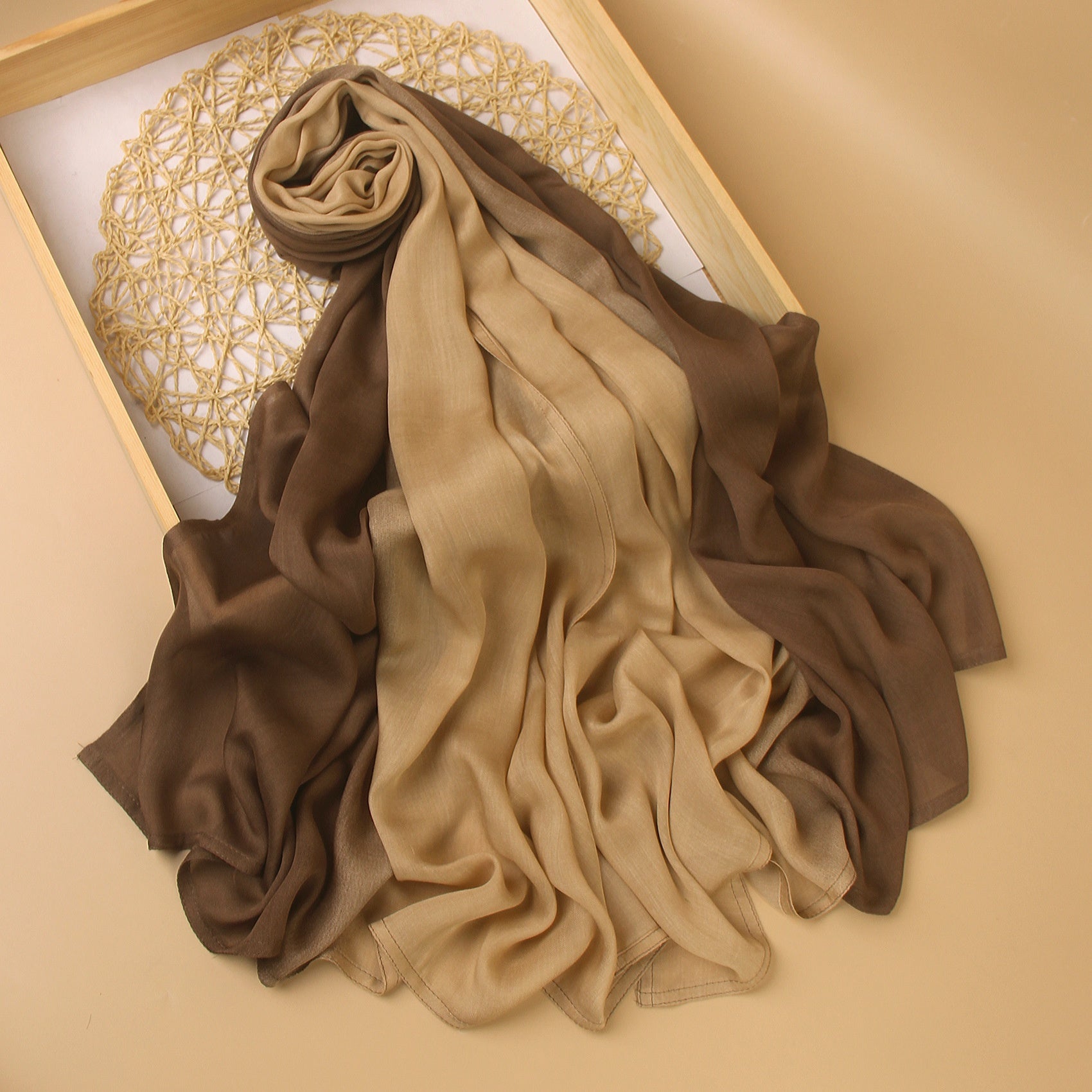 modal viscose scarf