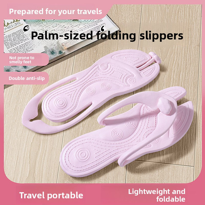 Portable Foldable Non-Slip Beach Slippers