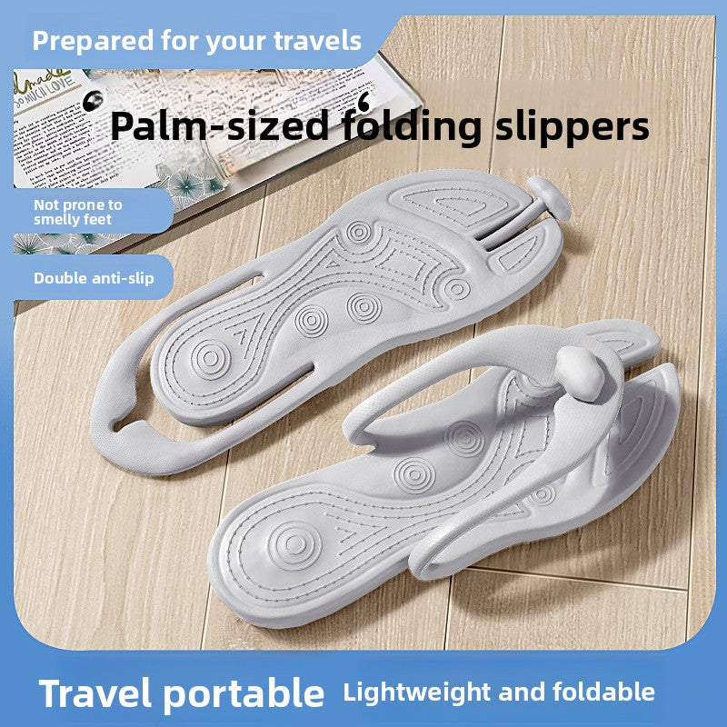Portable Foldable Non-Slip Beach Slippers
