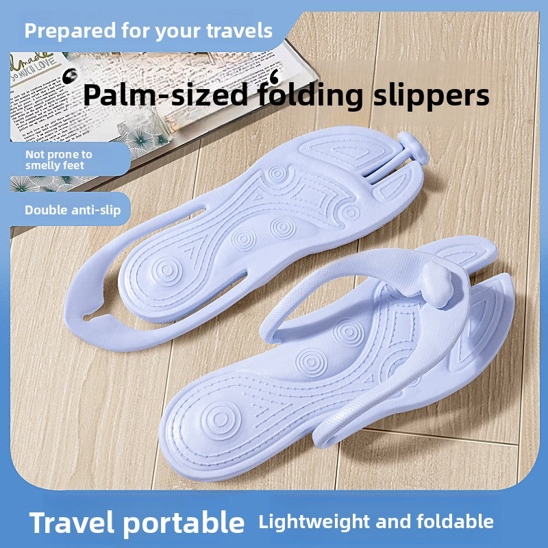 Portable Foldable Non-Slip Beach Slippers
