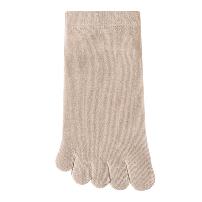 Women's Breathable Cotton Five-Toe Socks