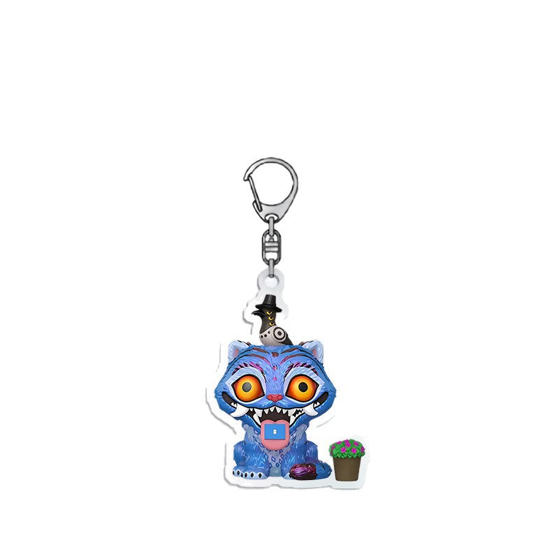 Demon Hunters Acrylic Keychain Pendant