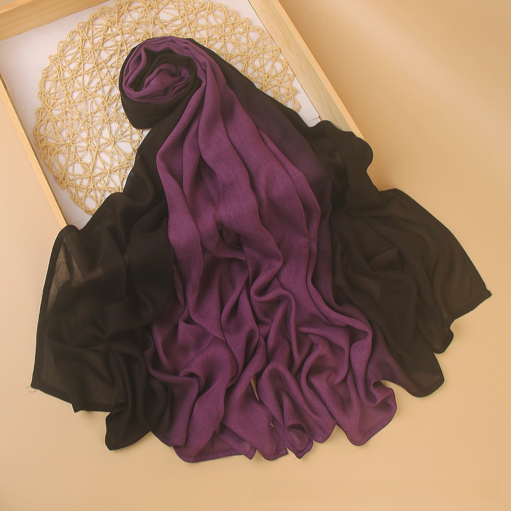 modal viscose scarf