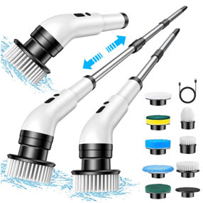 Multifunctional Telescopic Electric Cleaning Brush for household purpose